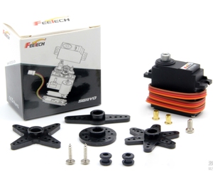 FT1018M Metal Gear Digital Rc Steering-Servo-Motor 8.5Kg 0.136Sec Core Motor for 1/10 1/12 Rc Car Raspberry <strong>Pi</strong> 5 Kit <strong>Arduino</strong> Kit