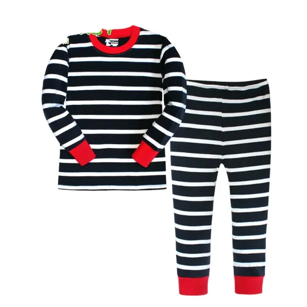 2-7Y, pigiama per bambini personaggio set pigiama per bambini in cotone pigiama per bambini manica lunga pigiama per bambini 058