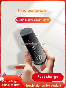 クリップ付きMp3mp4プレーヤー画面BT5.3内蔵メモリUSBステッカー機能 - Product Image 3