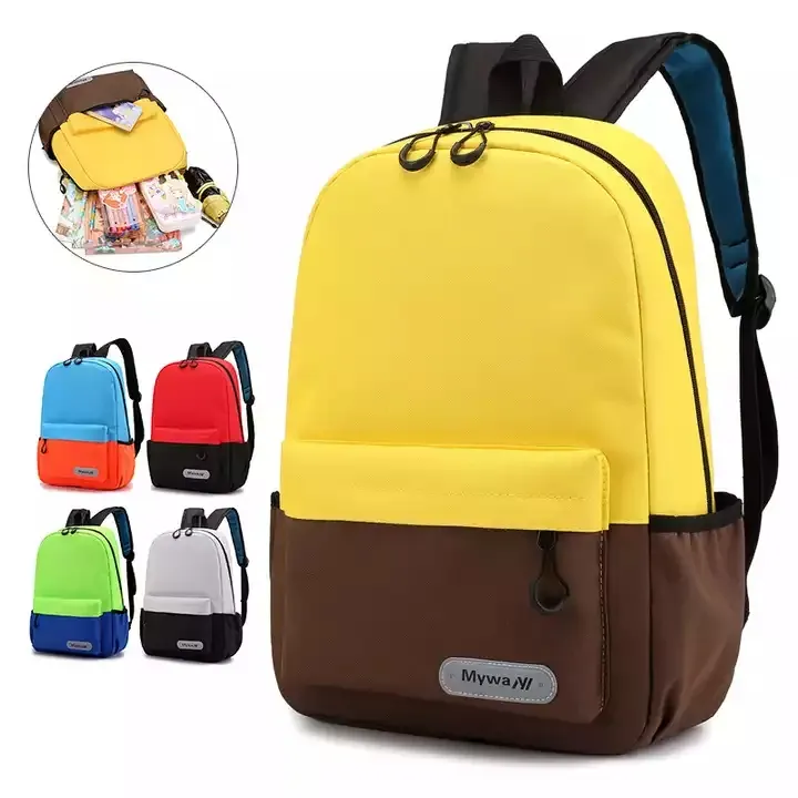 Factory Direct Multifunktion ale wasserdichte Leinwand Schult asche für Kinder Rucksack Custom Logo Primary School bag