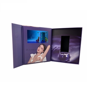 La scatola Video digitale con Display LCD da 7 pollici carica la tua scatola Video regalo per il matrimonio pubblicitario