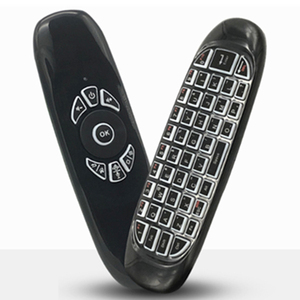 Ratón de aire Universal USB BT 2,4G C120, con luz negra colorida, miniteclado, controles de voz, inalámbrico - Product Image 5