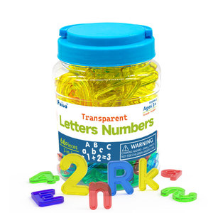 Juego de Mini tarros, contadores de juego sensorial, juego de números translúcidos, bloques de patrón, aprender a contar colores, clasificación y secuenciación, Juguetes - Product Image 1