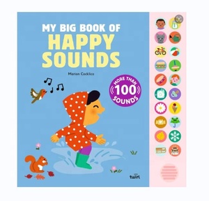 Gran oferta, libro de botones de sonido programable, libro de módulo de sonido de bebé de música electrónica de tapa dura para niños - Product Image 3