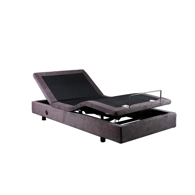 Mobiliário dividido king zero gravidade elétrica massagem cama de movimento ajustável com controle remoto