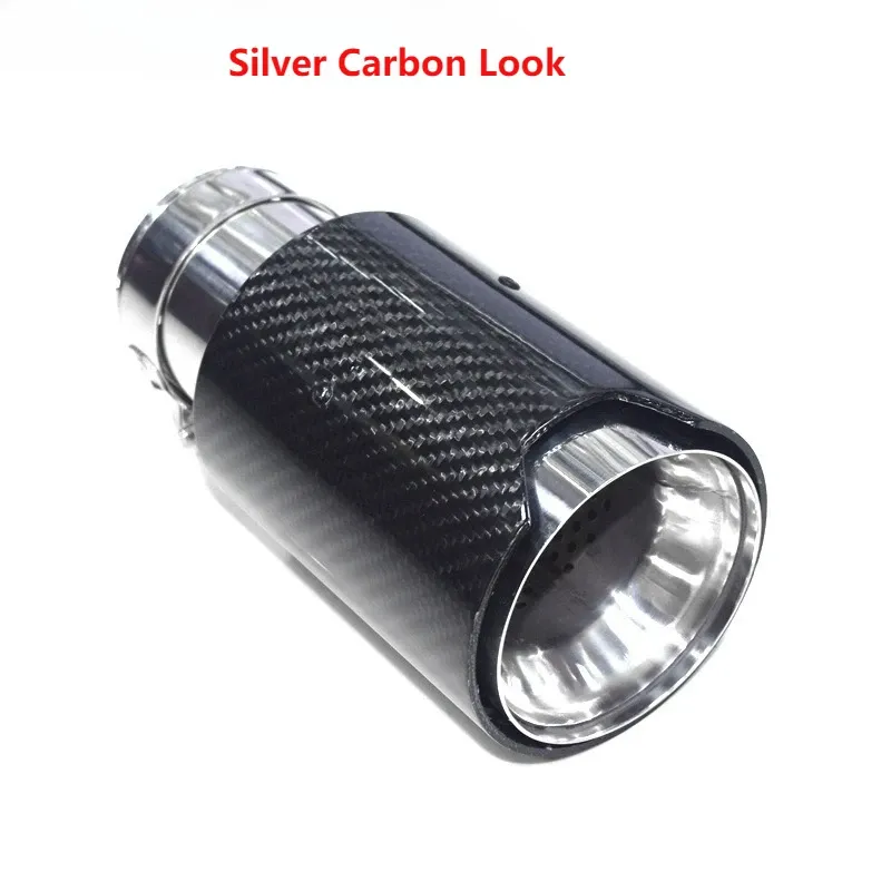 Aspect carbone argenté