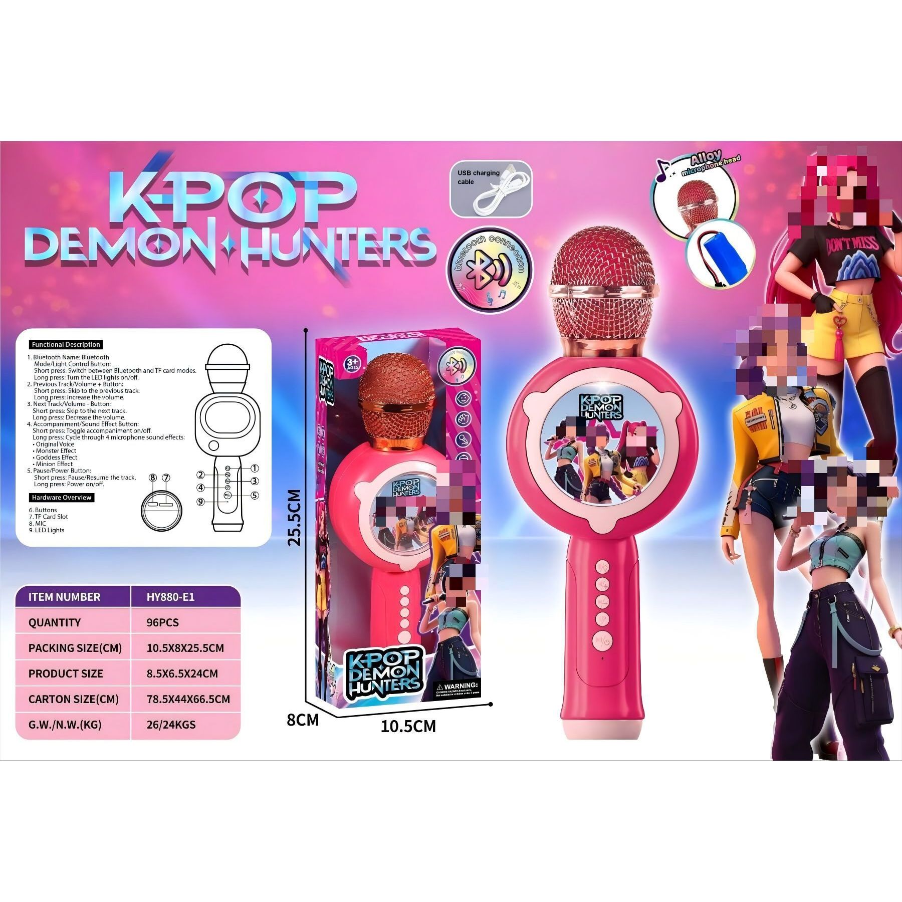 Witch Bluetooth Microphone