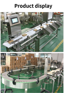 Máquina de clasificación de peso automática, con cinta transportadora para máquina de clasificación de plástico, máquina de clasificación de color de plástico