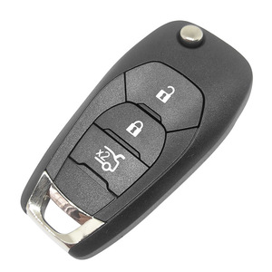 C-hevrolet Aveo C-ruze Malibu315MHzまたは433Mhz3ボタンフリップリモートキーに適合するリモートカーキー - Product Image 1