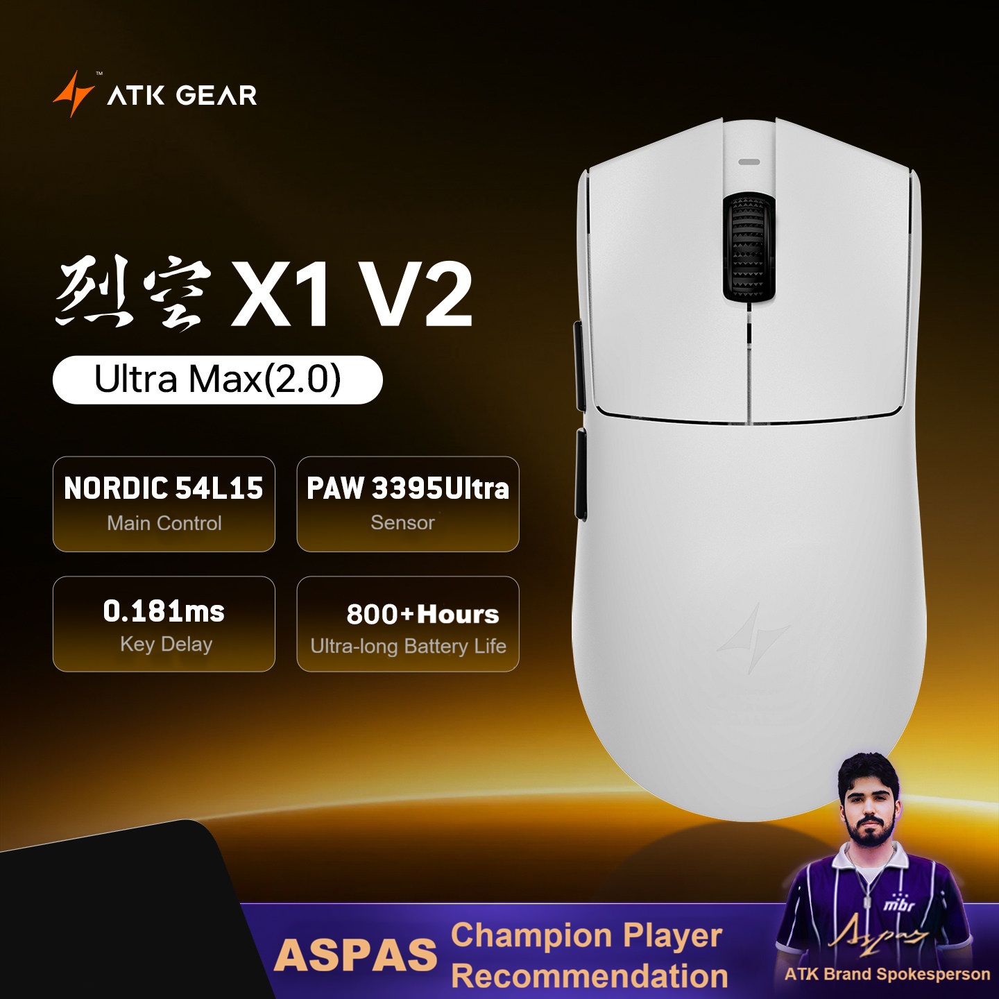 X1V2 ULTRA MAX White