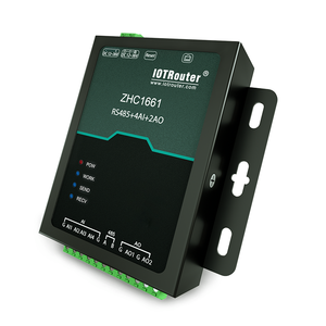 Rs485 AI Iot Gateway RJ45 LAN a Modbus RS485 RTU Ethernet TCP IP con protocolo MQTT 4AI a Rj45 Gateway Datalogger