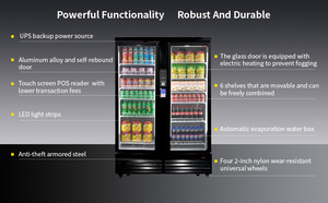 Haha bán hàng tự động chúng tôi Cổ Phiếu địa phương thông minh ai Máy bán hàng tự động với SDK nhiều tùy chọn thanh toán và giám sát từ xa 1200 cực - Product Image 3