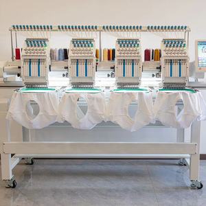 High Speed Computerized Automatic 4 Head Embroidery Machine Industrial Use Computerized 12/15 Needles Embroidery Machine - Product Image 1