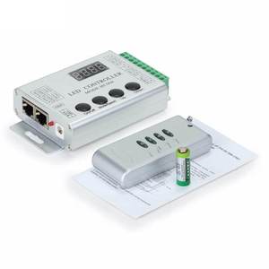 DC5-24V 4 Tasten RF HC008 Programmier bare RGB Led Pixel Controller mit 133 Licht modi