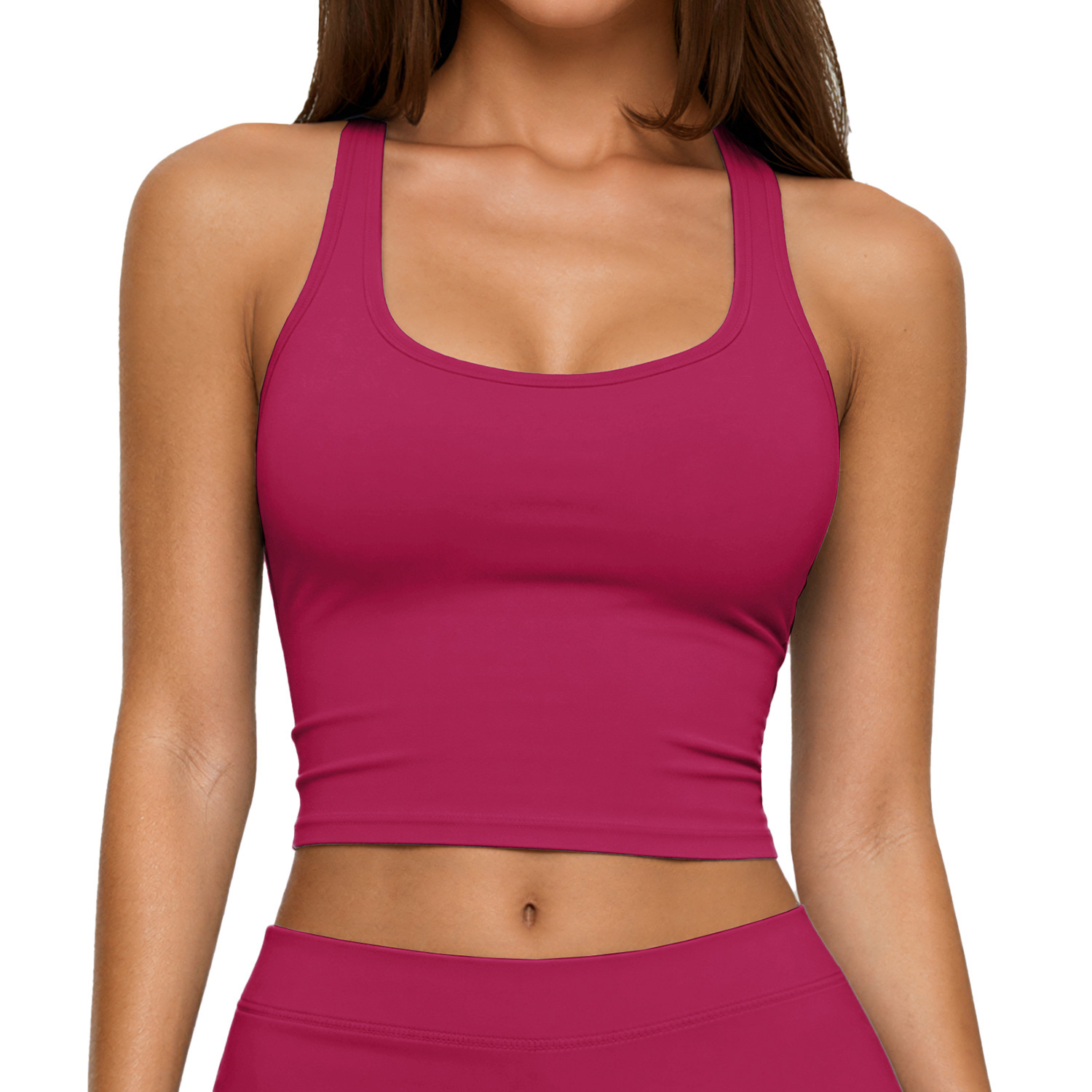 Gilet rosa