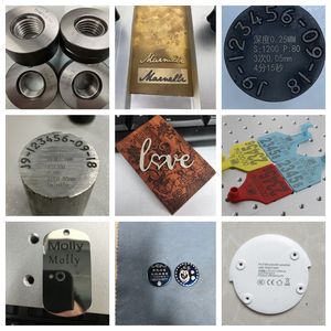 好价格热卖封闭式光纤激光打标机光纤激光雕刻机Co2 Pvc金属和塑料管