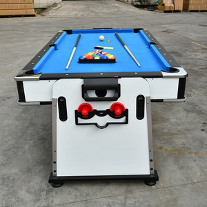 Mesa multifunción 4 en 1, 7 pies, Air Hockey, tenis de mesa con mesa de billar inglés - Product Image 3