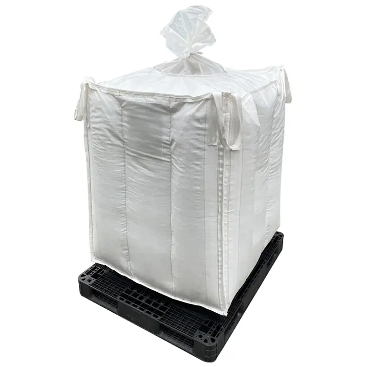 حقيبة كبيرة FIBC مضادة للكهرباء الساكنة من النوع B حقيبة جامبو PP FIBC لعام 2021 حقيبة بها طن من أجل موردي مواد البناء والمواد الكيميائية