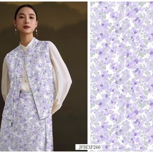 Hot Bán Wf 40S 57/58 Hoa Thiết Kế 100% Polyester Kỹ Thuật Số In Poly Lụa Satin Vải Cho Cô Gái - Product Image 3