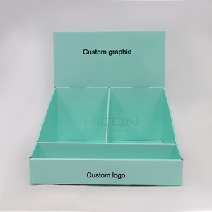 Caja de exhibición de mostrador de Punto de Venta de encimera de cartón personalizada caja de exhibición de papel de exhibición de supermercado Pdq para tienda minorista - Product Image 2