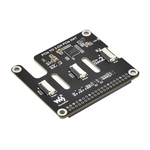 Cappello da 2 pollici per lampone Pi 5, espande i connettori PCIe FFC a 2 canali supporta l'impilamento di più cappelli PCIe - Product Image 2