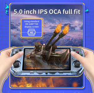 Powkiddy Rgb10max3 X17 Retro oyun makinesi Android el Psvita oyunları cep konsolu için taşınabilir oyuncu Psp1 Ps1 N64 - Product Image 6