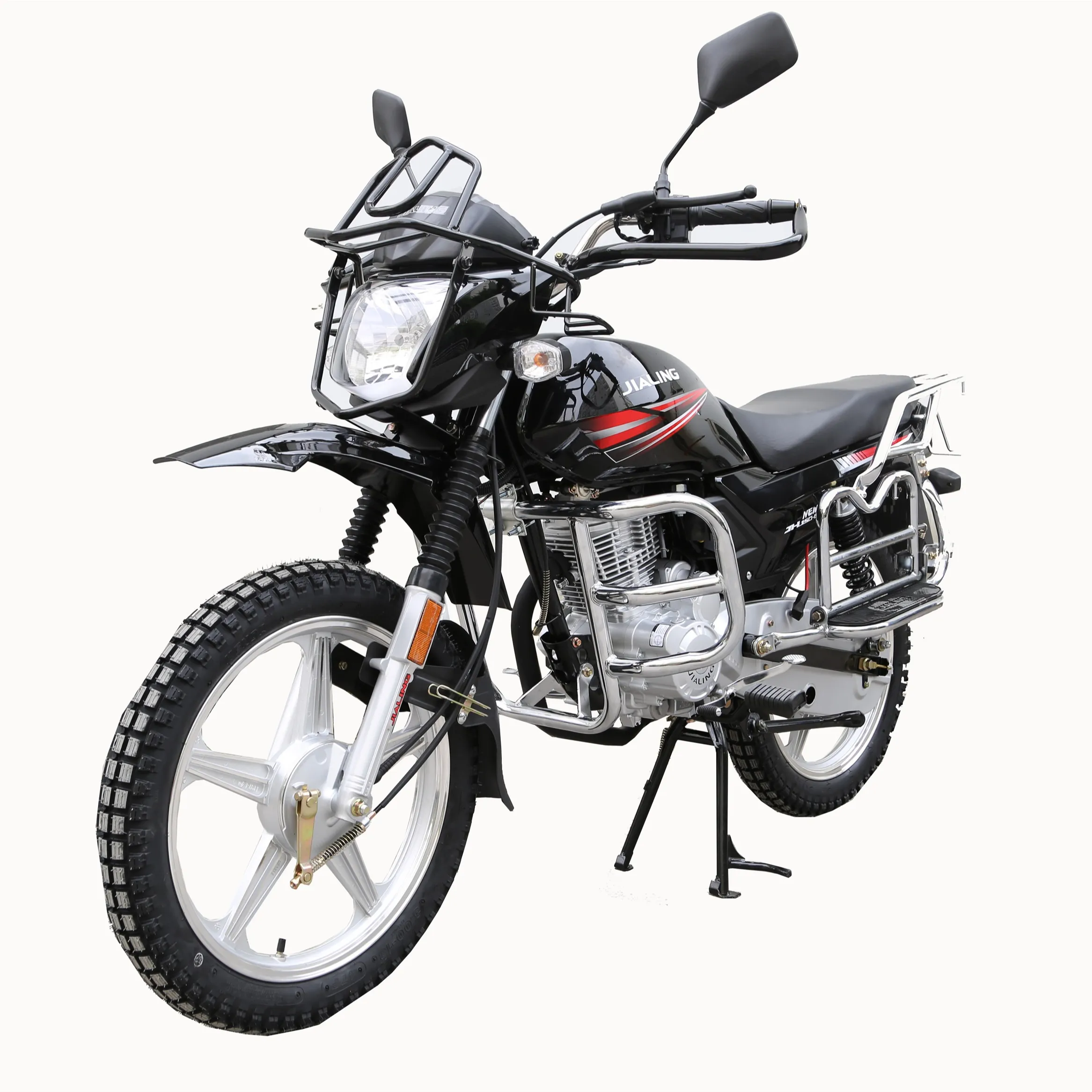 Jialing sepeda motor Trail 125 cc, sepeda motor olahraga off-road tahan lama