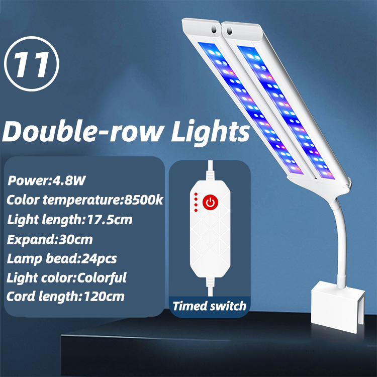 Lumières à double rangée (colorées) -4.8W