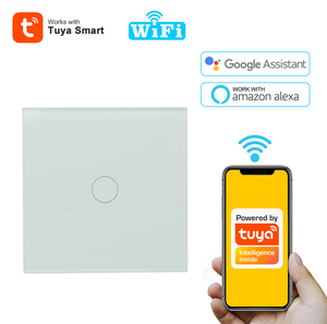 LifeLibero Tuya Европейский стандарт 1 Gang умный дом управление Wi-Fi сенсорный Умный переключатель для Google Home с Alexa Echo - Product Image 5