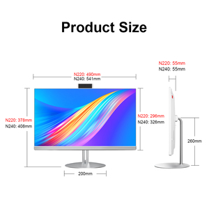 Win10 <strong>Linux</strong> OS 21.5 Inch Core I7 12th Generations SSD 256gb All in One <strong>Computer</strong> Intel I3/I5/I7 1920* 1080 Full HD AIO PC - Product Image 6