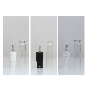 Mini 2Ml 3Ml 5Ml Lege Navulbare Draagbare Doorzichtige Glazen Spuitflessen Met Zeefdruk Plastic Spray <span class=keywords><strong>Top</strong></span> Pocket Parfum - Product Image 3