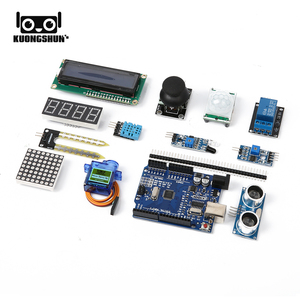KUONGSHUN Sensormodul Starterset für Arduino Set R3 0.96 OLED 1602 LCD-Display mit Tutorial