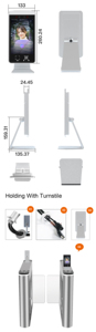 QR CODE / RFID Cloud-Management-Software für die Zugangs kontrolle mit Gesichts erkennung für Drehkreuz - Product Image 6