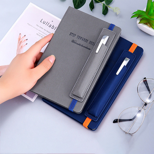 Cuaderno de tapa dura de lino con impresión personalizada, cuaderno de notas liso con logotipo personalizado A4 A5 A6 - Product Image 1