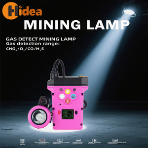 リアルタイムインターホンHDカメラIP65マルチパラメータモニタリング工業用マイニングランプCH4COH2S O2検出LEDベース付き - Product Image 6