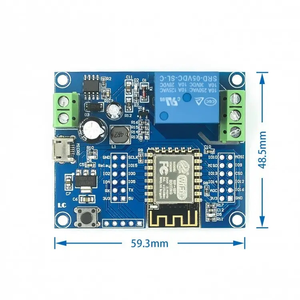 DC5-80V alimentatore ESP8266 modulo relè a canale singolo WiFi ESP-12F scheda di sviluppo - Product Image 2