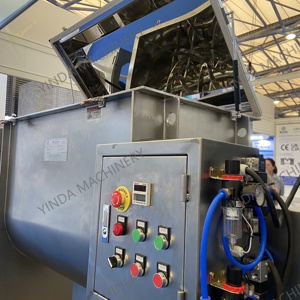 Otomatik konveyör sistemi ile yatay karıştırma ekipmanları paslanmaz çelik karıştırma makinesi şerit mikser - Product Image 4