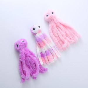Venta al por mayor de juguetes interactivos para gatos, juguetes creativos de peluche para gatos, pulpo de dibujos animados, juguetes para gatos - Product Image 3