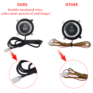 Car Engine <strong>Push</strong> <strong>Start</strong> Stop <strong>Button</strong> Ignition Starter Engine Starter Switch Keyless Entry Car <strong>Start</strong> <strong>Push</strong> <strong>Button</strong> System - Product Image 6