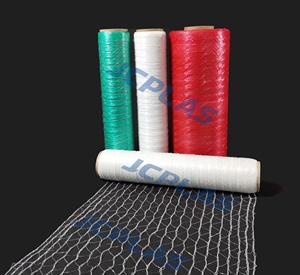 Transpallet netto non elasticizzato avvolgente buon prezzo OEM & ODM fabbrica che vende piccole dimensioni personalizzate MOQ e involucri per Pallet in rete in PE - Product Image 1