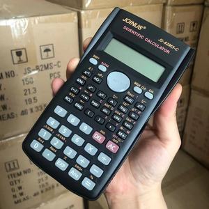 Цифровой статистический тригонометрический калькулятор Zhongcheng 82Ms-C на солнечных батареях, черный для использования на экзаменах для студентов - Product Image 2