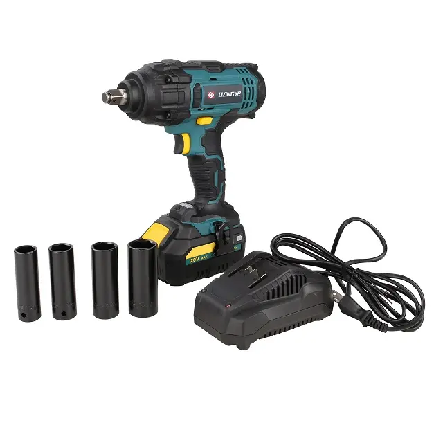 Liangye LCW777-1C Adjustable Speed Power Cordless Electric Ratchet, Impact Wrench Cordless