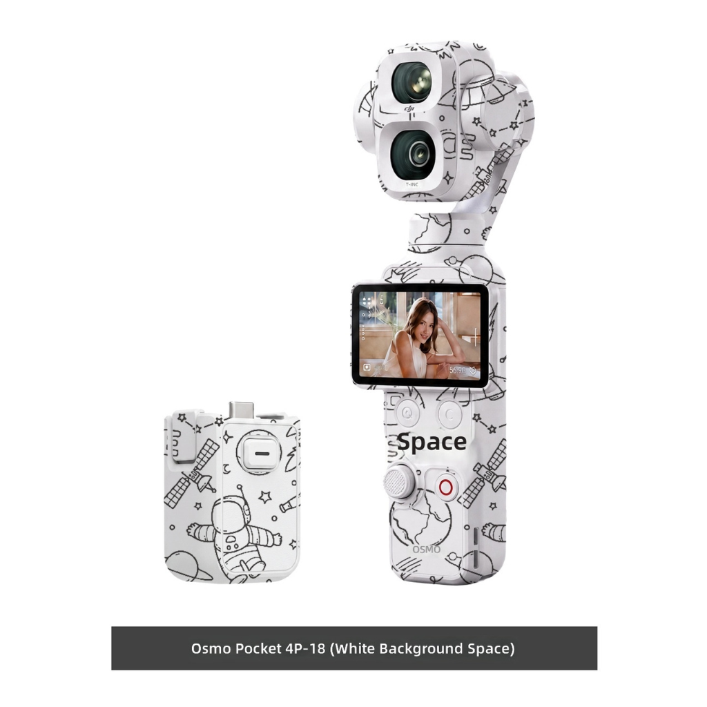 Osmo Pocket 4P-18 (White Background Space)