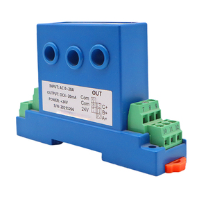 Analógico 4-20ma 0-10V Salida Triple Trifásico AC Sensor de corriente Transmisor 1a 5a 10a 50a Sensores de corriente - Product Image 3