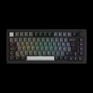 Akko 5075B Plus VIA ISO <strong>Programmable</strong> <strong>Keyboard</strong> With Nordic and UK Keycaps Included - Product Image 6