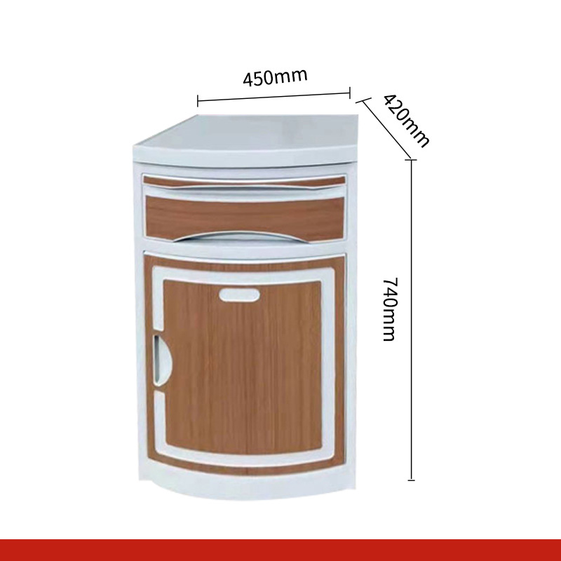 Wood grain single door