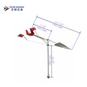 ボート/セーリング/マリンマスト316ステンレス鋼マリンヨット風向インジケーター用Isureマリン10風インジケーター - Product Image 4