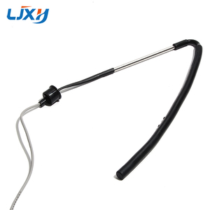 LJXH Solar Water <strong>Heater</strong> Sensor Temperature Water Level Probe 30cm 2 Cores Lines Series GB Black <strong>Rubber</strong> Side Mounting Tank Tube