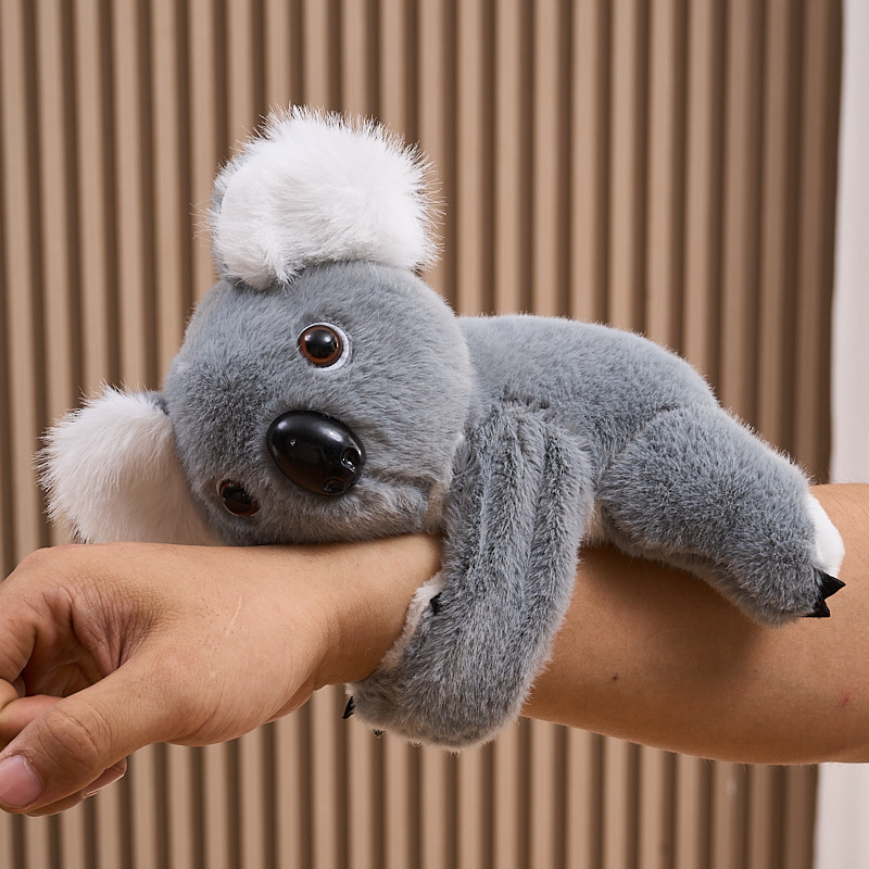 Gray koala single snap seat