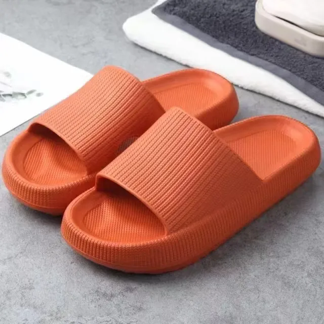 Zapatillas para mujer y hombre, toboganes de almohada, sandalias de baño para ducha para mujer, toboganes suaves antideslizantes para casa, toboganes de secado rápido